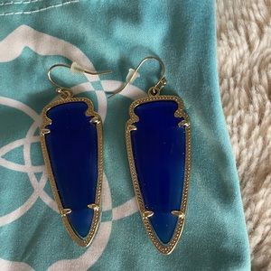 Kendra Scott blue earrings